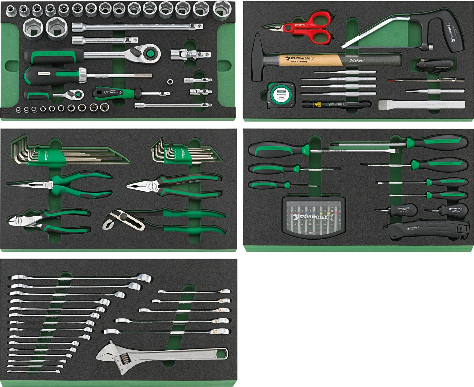 Carrello con assortimento TCS
