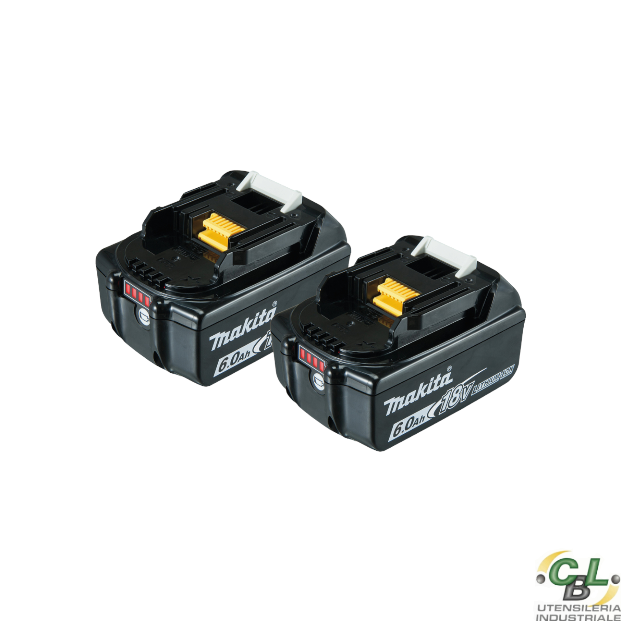 2 batterie Makita BL1860