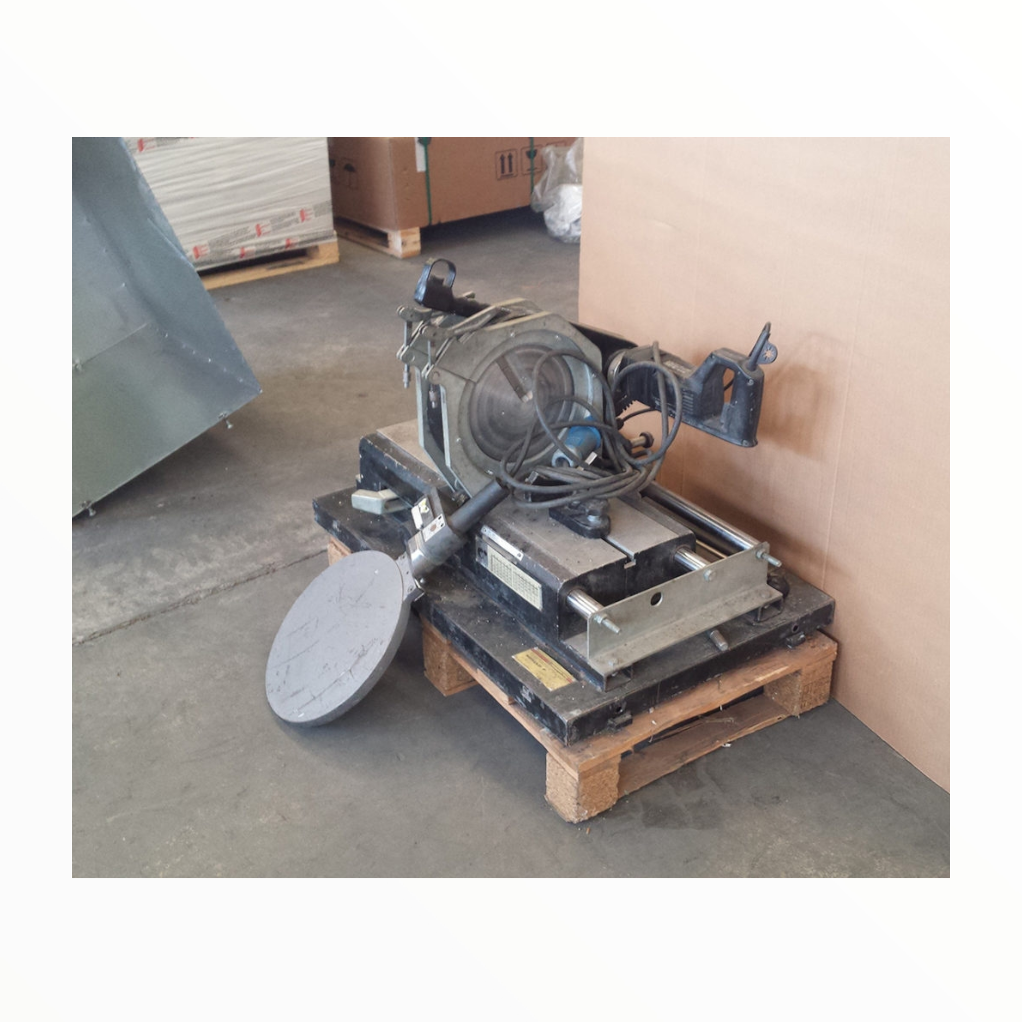 Saldatrice termopiastra usata