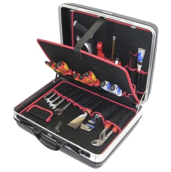 Set elettrico EV con valigia