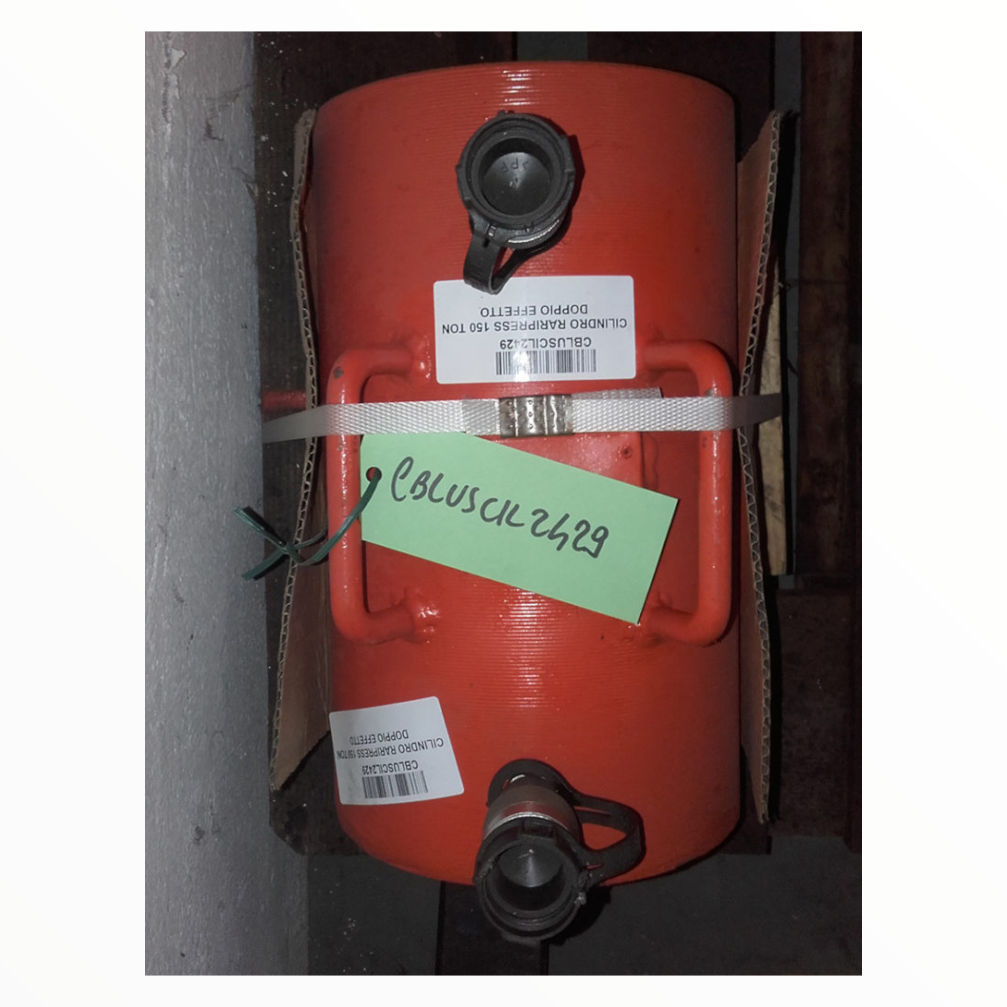 Cilindro Raripress 150t