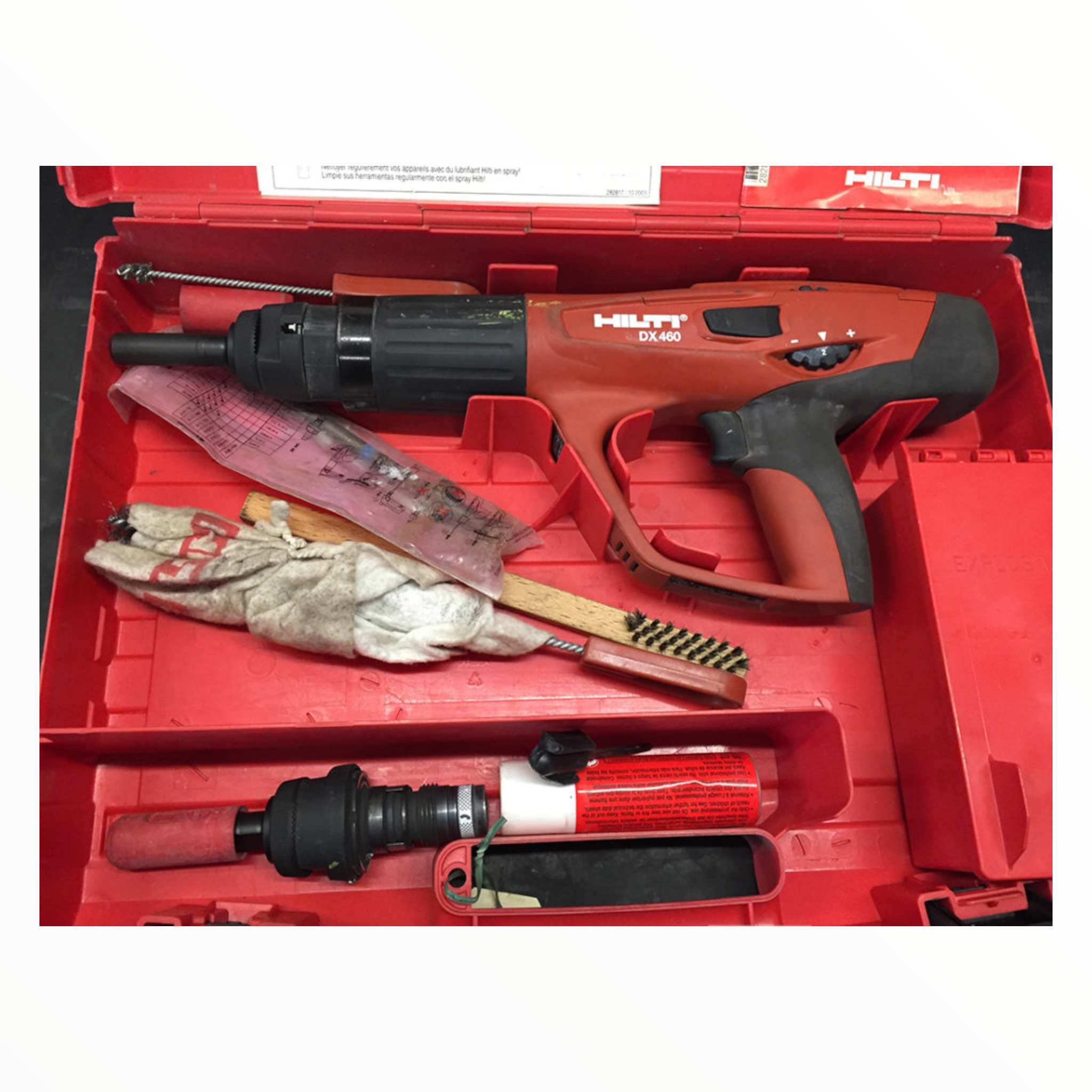 Sparachiodi Hilti DX 460