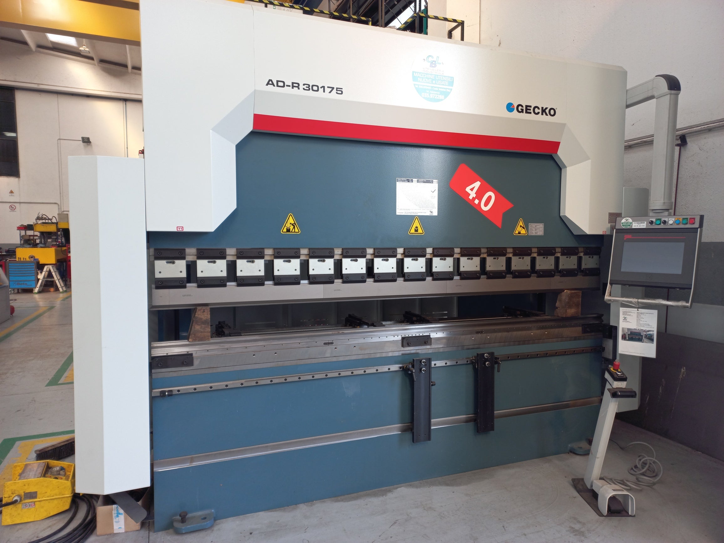 Pressa piegatrice Gecko 175t