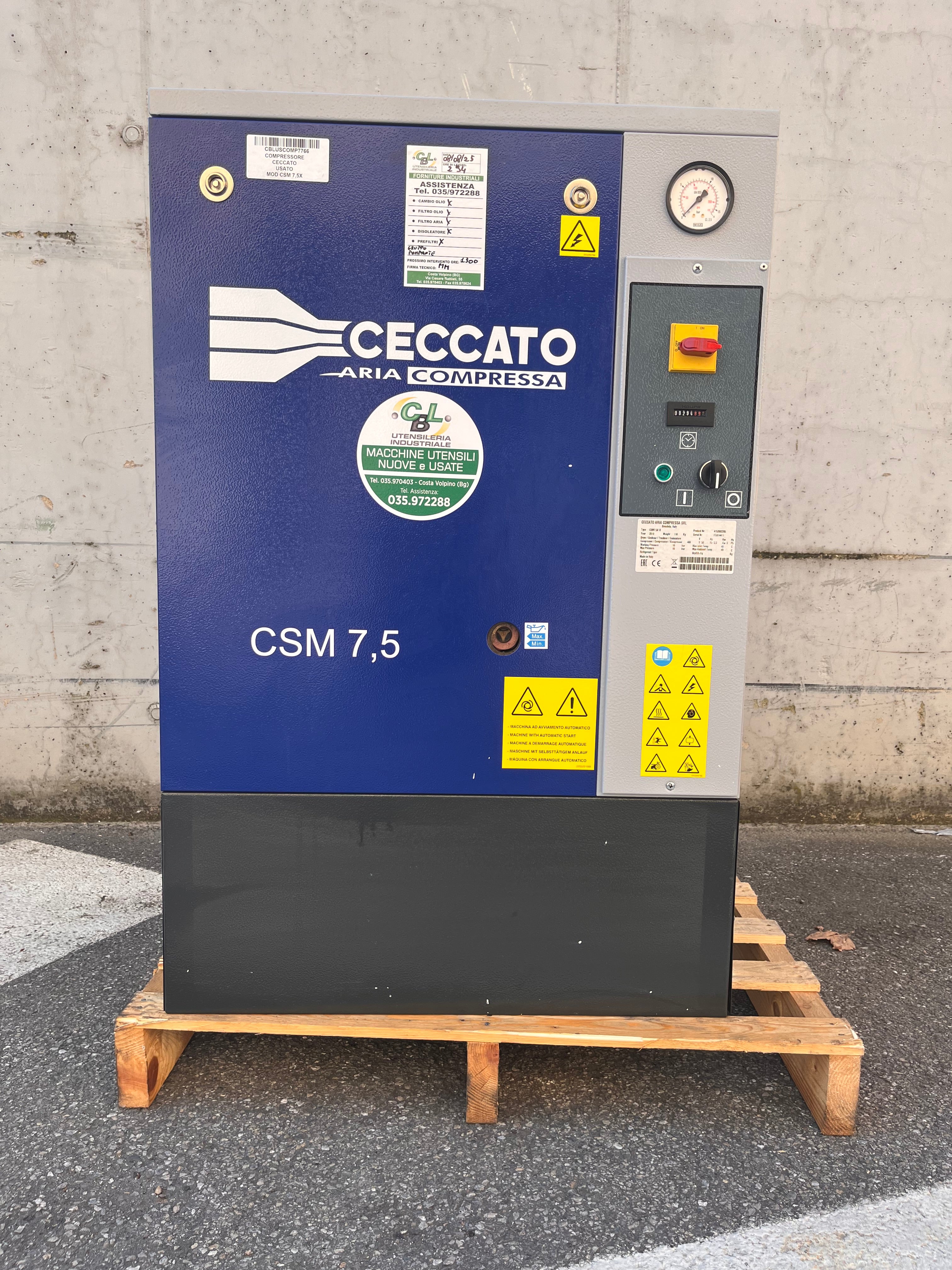 Compressore Ceccato CSM 7,5