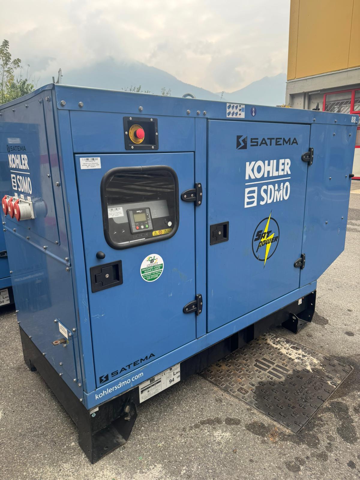 Gruppo elettrogeno 64 kW