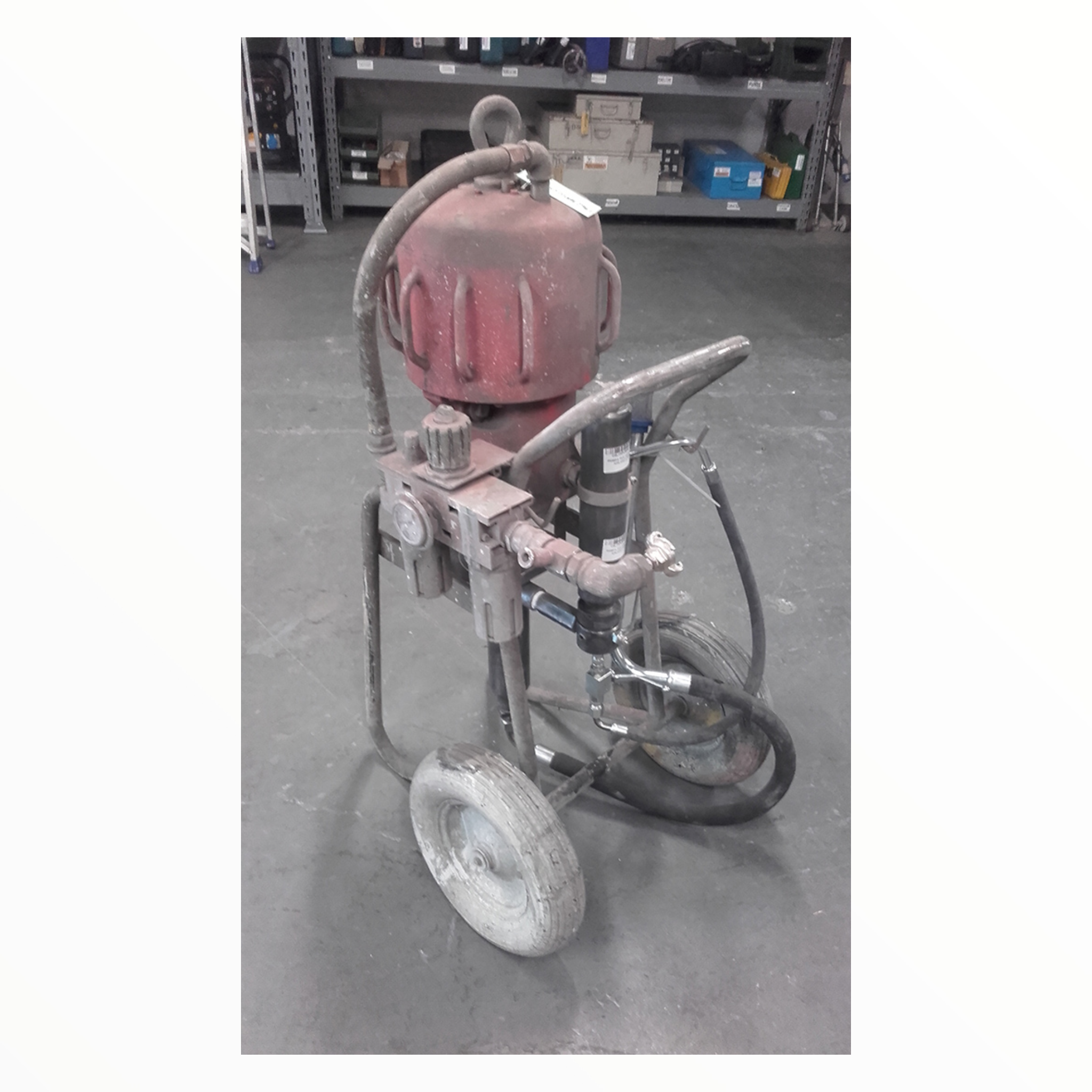 Pompa airless a pistone usata