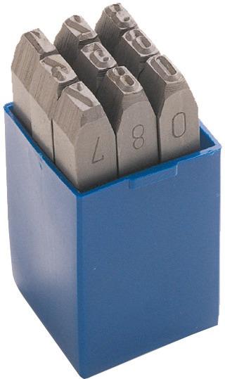 Set numeri punzone 4 mm