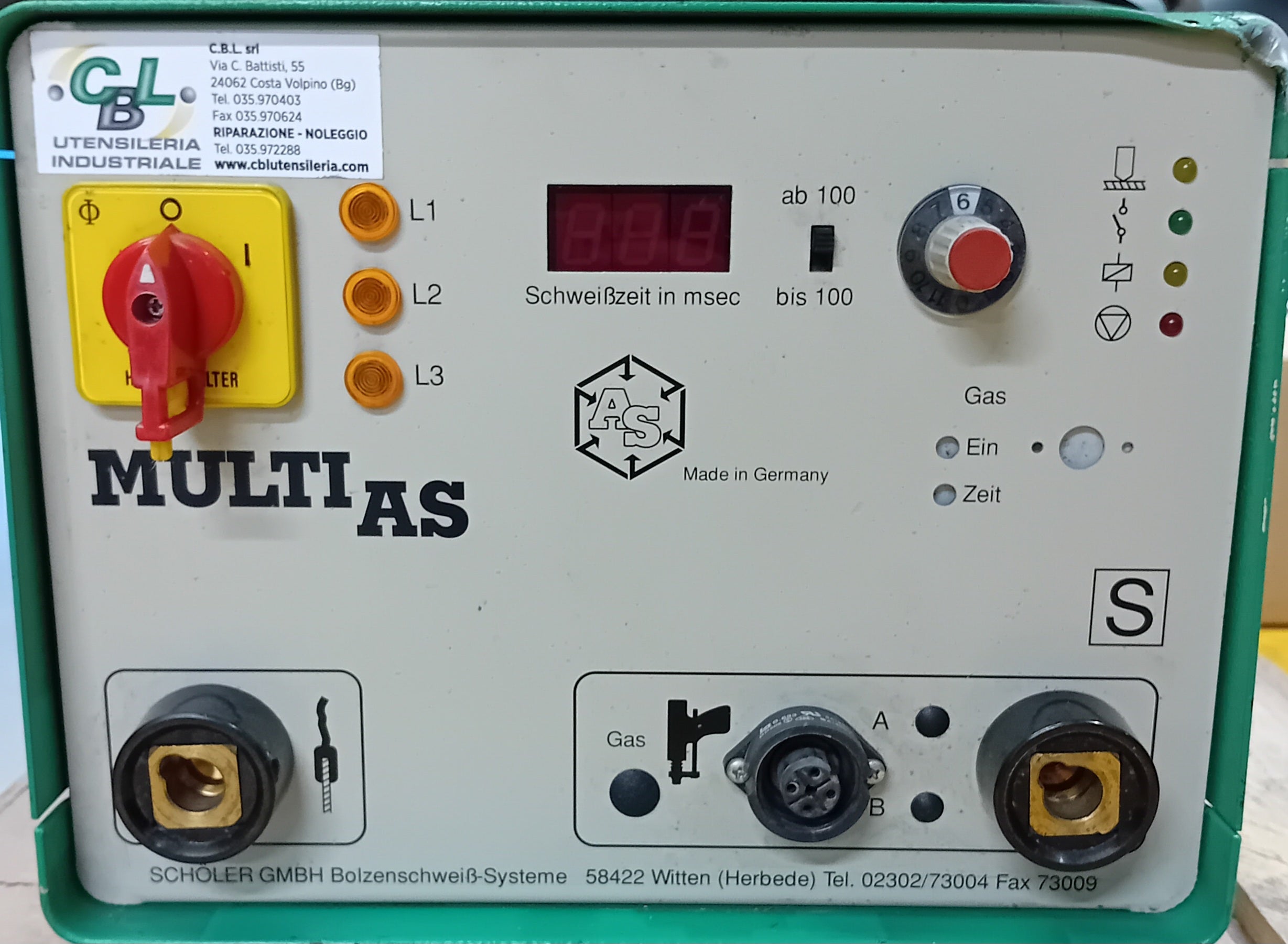 Piolatrice Scholer MULTI AS